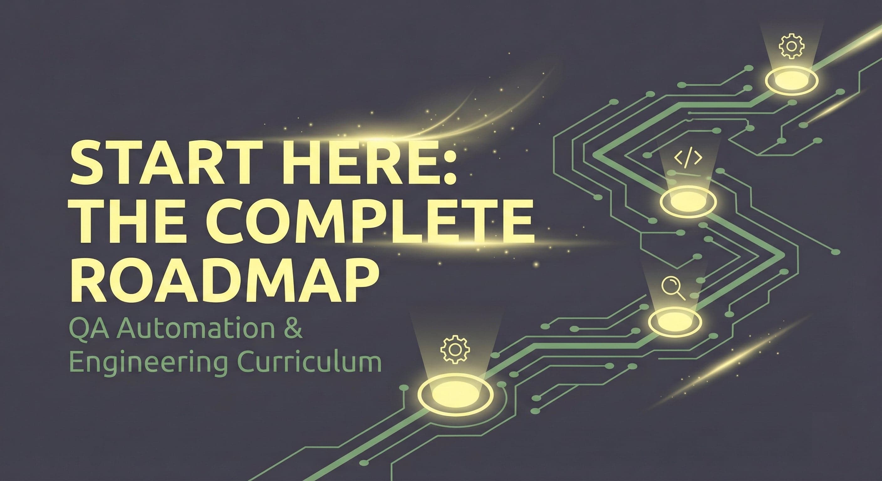 Start Here: The Complete Roadmap to QA Automation & Engineering