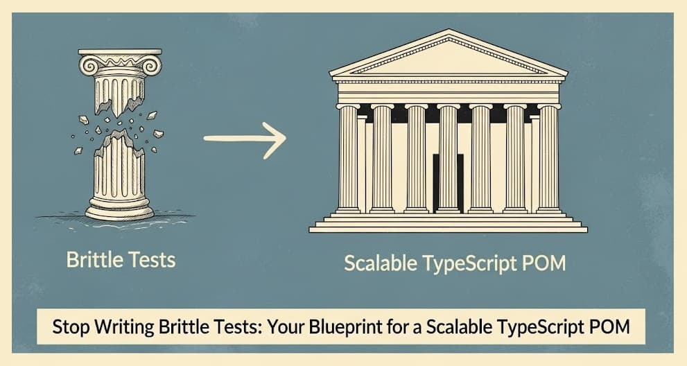 🏛️ Stop Writing Brittle Tests: Your Blueprint for a Scalable TypeScript POM