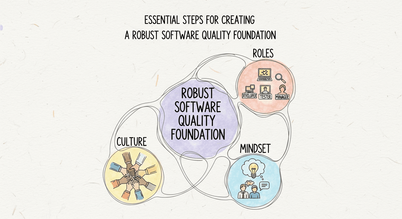 Essential Steps for Creating a Robust Software Quality Foundation - Culture, Roles & Mindset