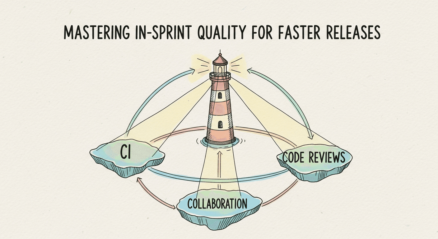 Mastering In-Sprint Quality for Faster Releases - CI, Code Reviews & Collaboration